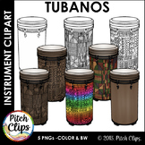 Tubano Drums Clipart (Clip art) - Commercial Use, SMART OK!