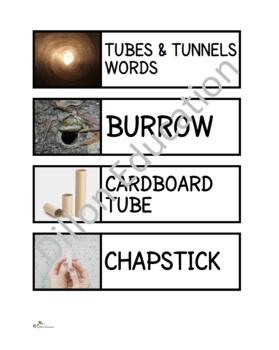 Preview of Tubes and Tunnels Unit