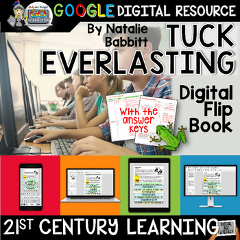 Preview of Tuck Everlasting Digital Notebook Google Edition Literature Guide