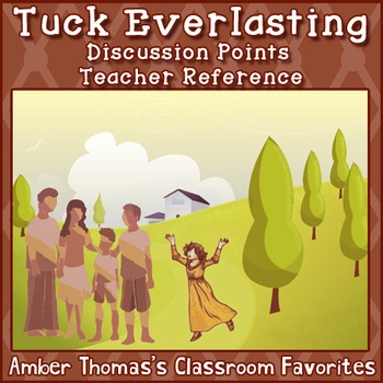 Preview of Tuck Everlasting Discussion Points {FREE}