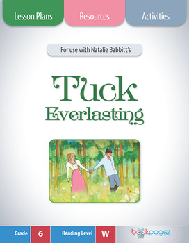 Preview of Tuck Everlasting Lesson Plan (Book Club Format - Figurative Language) (CCSS)