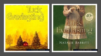 Preview of Tuck Everlasting Literature Circle Editable PPT