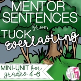 Tuck Everlasting Mentor Sentences & Interactive Activities
