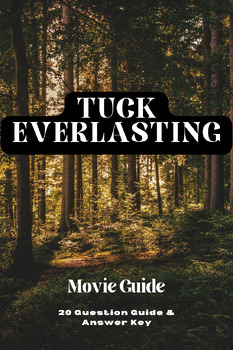 Preview of Tuck Everlasting Movie Guide