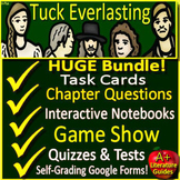 Tuck Everlasting Novel Study Unit Test, Comprehension Ques