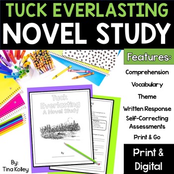 Preview of Tuck Everlasting Novel Study - Tuck Everlasting Chapter Comprehension Questions