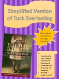 Tuck Everlasting Simplified Version (For Entering and Emer