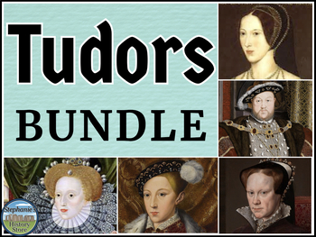Preview of Tudors Activities Bundle