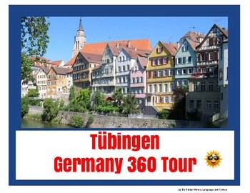 Preview of Tübingen Germany Tour Project - Digital or Printable - distance learning