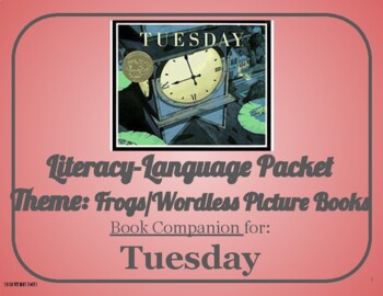 Preview of Tuesday: Language-Literacy Book Companion Packet