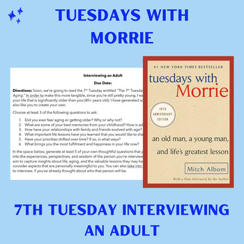 Preview of Tuesdays with Morrie Interview Project: Exploring Aging and Life Lessons