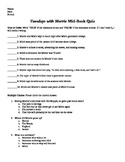 Tuesdays with Morrie Mid Book Test & Answer Key