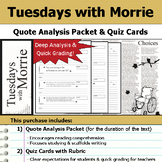 Tuesdays with morrie analysis