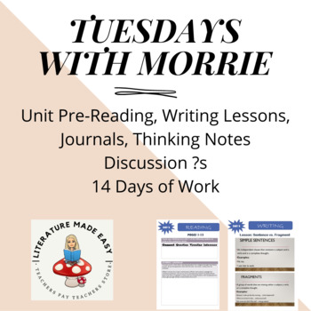 tuesdays with morrie cliff notes