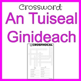 Tuiseal Ginideach Crossword