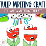 Free Tulip Flower Writing Craft | Flower Activity | Spring