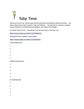 Preview of Tulip Time