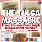 Tulsa Massacre Lesson: Primary Sources & Reading for 20s U