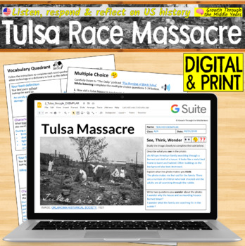 Preview of Tulsa Race Massacre: Podcast Listen & Respond