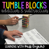 Tumble Blocks Addition and Subtraction Game