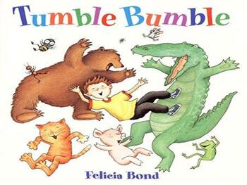 Preview of Tumble Bumble- Adapted Powerpoint Rhyming Story Lesson