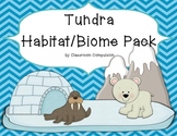 Tundra Biome Habitat Science Pack (Worksheets, Vocabulary,