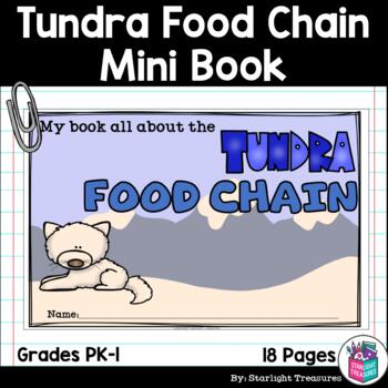 Preview of Tundra Food Chain Mini Book for Early Readers - Food Chains