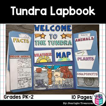 Preview of Tundra Lapbook for Early Learners - Animal Habitats