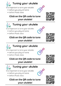 Preview of How to tune a ukulele - lesson and resource