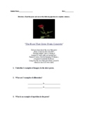 Tupac's "The Rose from Concrete" Poem & Questions
