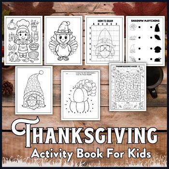 Preview of Turbocharged Thanksgiving Activities : The Ultimate Kids' Activity Book