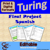 Turing Final Spanish Coding Project Editable Resource Package