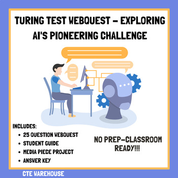 Preview of Turing Test Webquest - Exploring AI's Pioneering Challenge