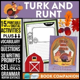 TURK AND RUNT activities READING COMPREHENSION - Book Comp