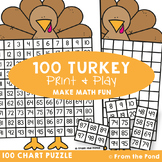 Turkey 100 Chart Activities