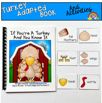 Turkey Adapted Books--With Music and Movement by File Folder Heaven