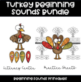 Turkey Beginning Sounds Bundle!