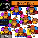Turkey Buds: Thanksgiving Clipart {Creative Clips Clipart}