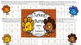 Turkey Bump (Addition and Subtraction Facts to 12 and 18)