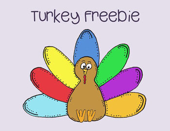 Preview of Turkey Clip Art Freebie