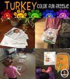 Turkey and Thanksgiving Color Fun and Activities for Presc