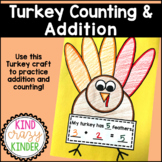 Turkey Counting & Addition: Math Craft