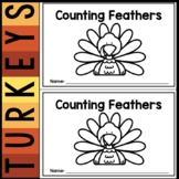 Turkey Counting Book | Emergent Reader | Turkeys