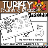 Turkey Counting Reader FREEBIE
