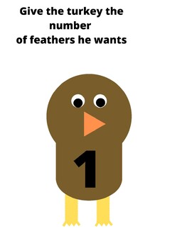 Preview of Turkey Counting feathers