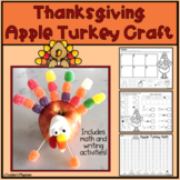 Turkey Craft Activity Apple Turkey