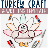 Turkey Craft | Writing Template