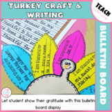 Turkey Craft and Writing (Digital and Printable)