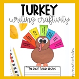 Turkey Craft First Grade, Turkey Writing Craft, Thanksgivi