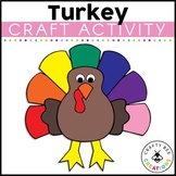 Turkey Craft Thanksgiving Craft Activity Turkey Activities